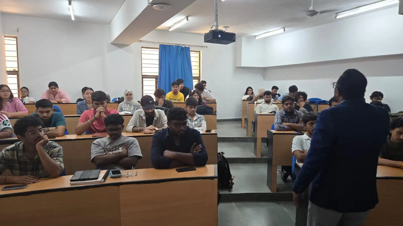 Students attending Life Coaching Session